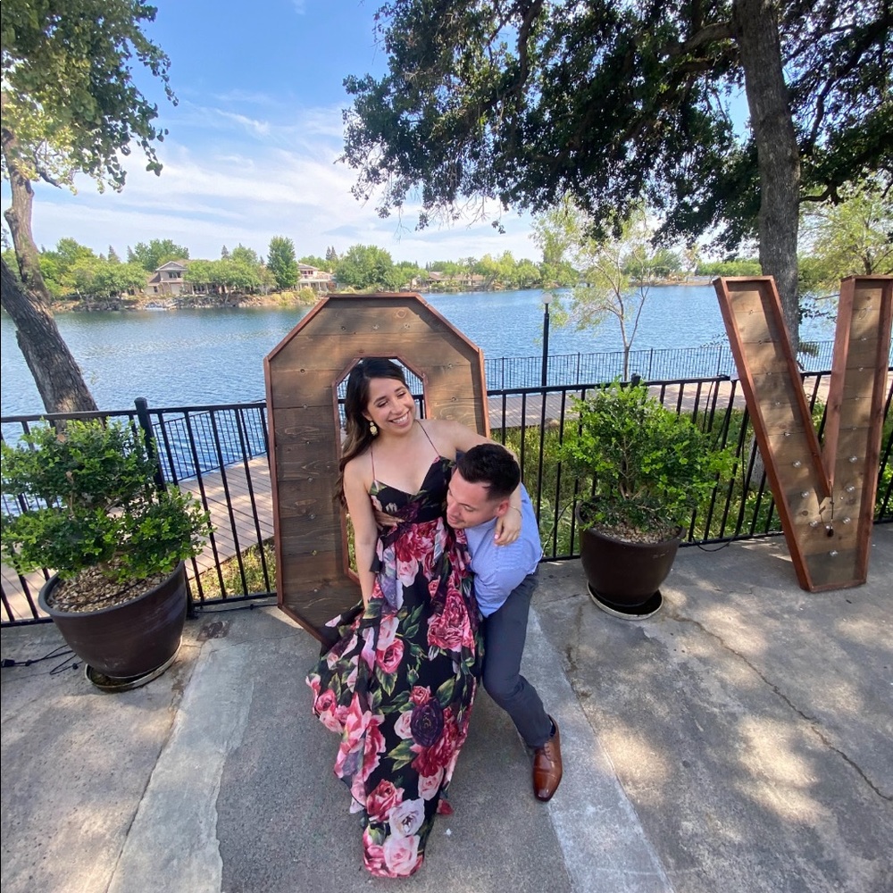 Lulus romantic maxi dress